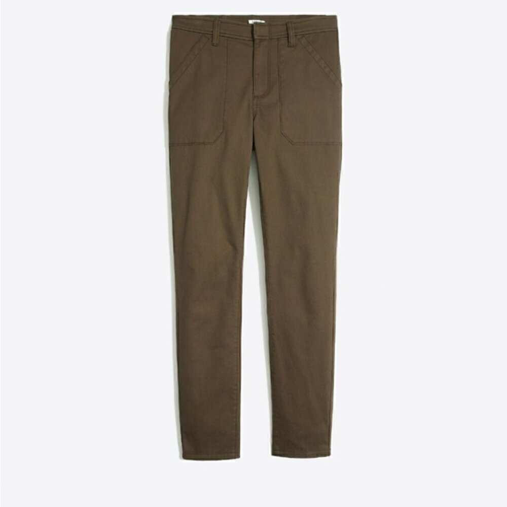 J. Crew High-rise skinny washed cargo pant size 30